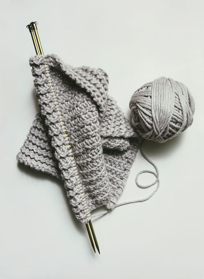 Knitting Gray Yarn Minneapolis, Chicago Product Photographer, Chicago commercial photography, St Paul photographer, Minnesota, Illinois